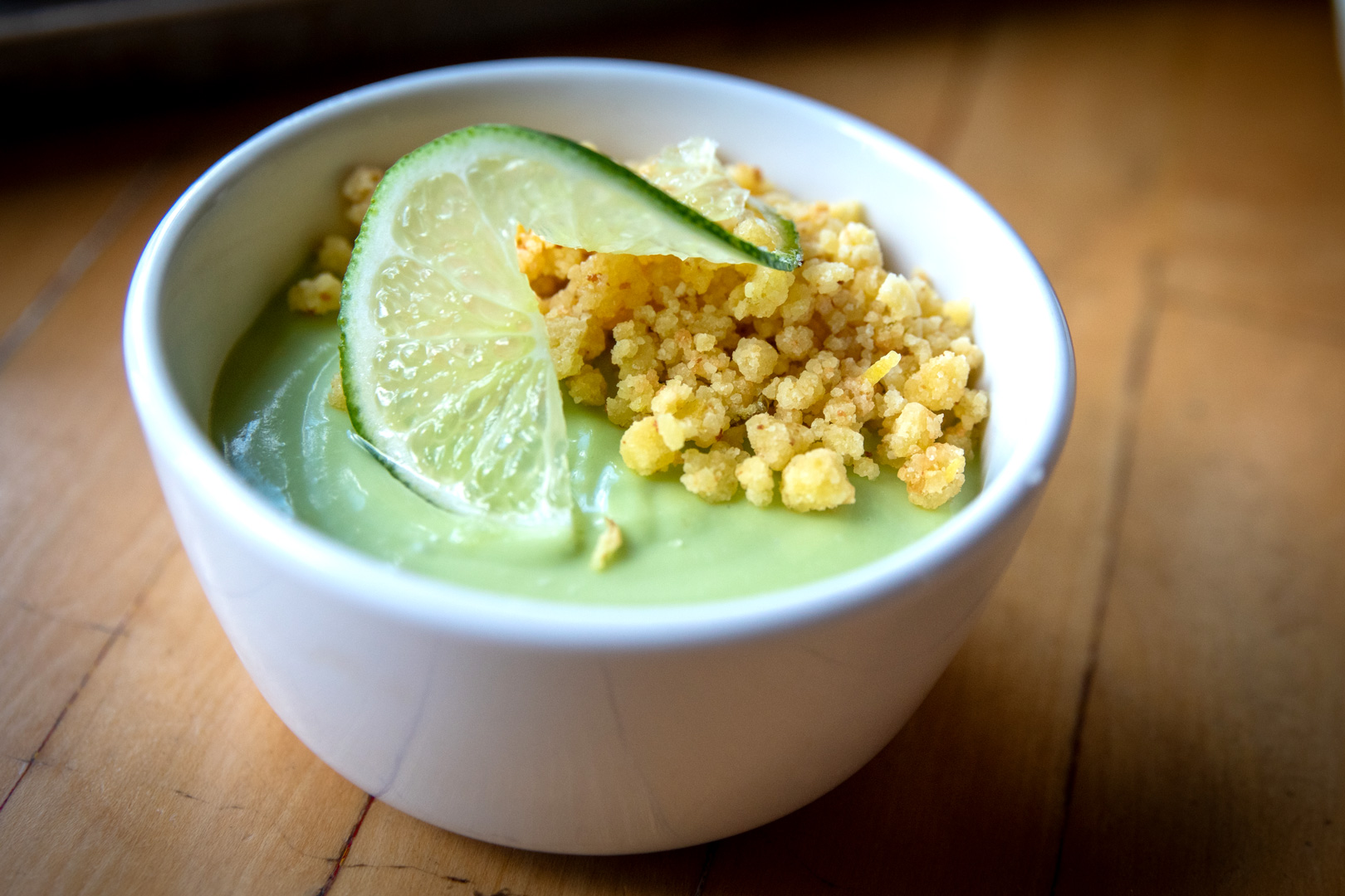 Avocado-Lime Pudding